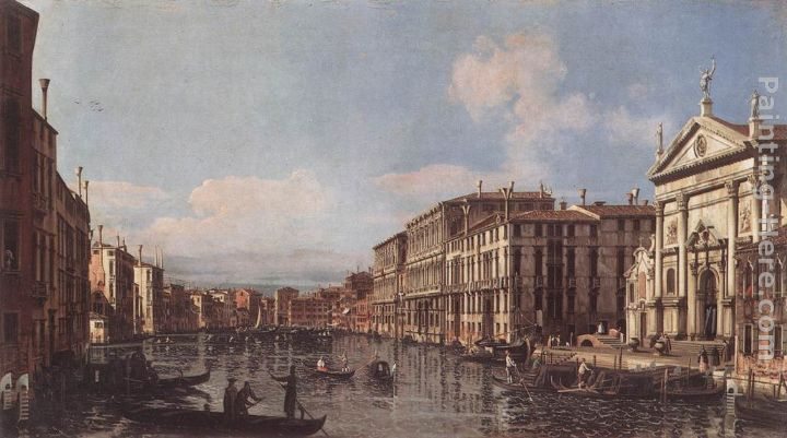 Bernardo Bellotto View of the Grand Canal at San Stae